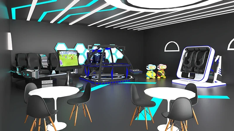 60sqm mini VR zone layout plan