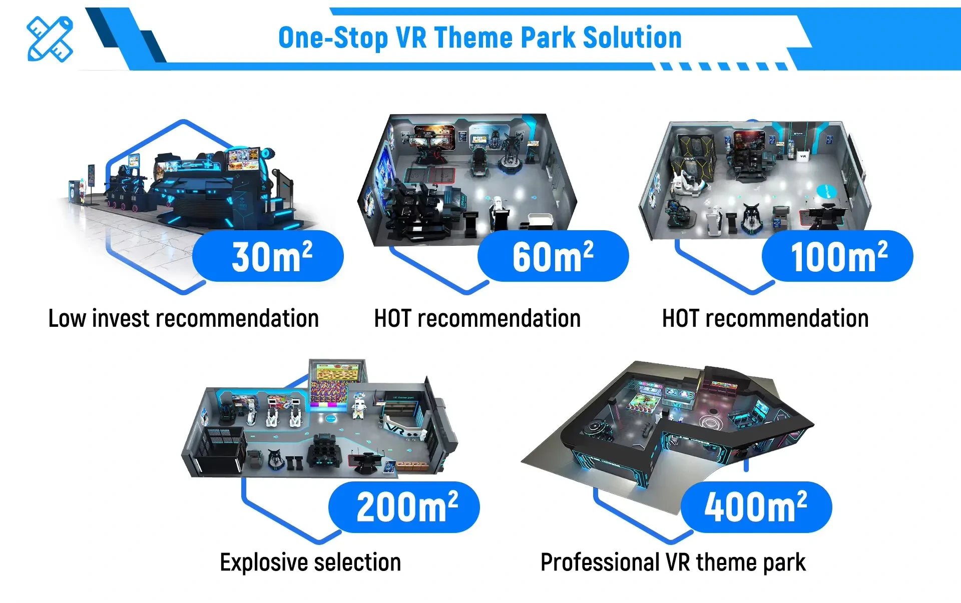 Commercial VR equipment assembly at the Fun Levao factory