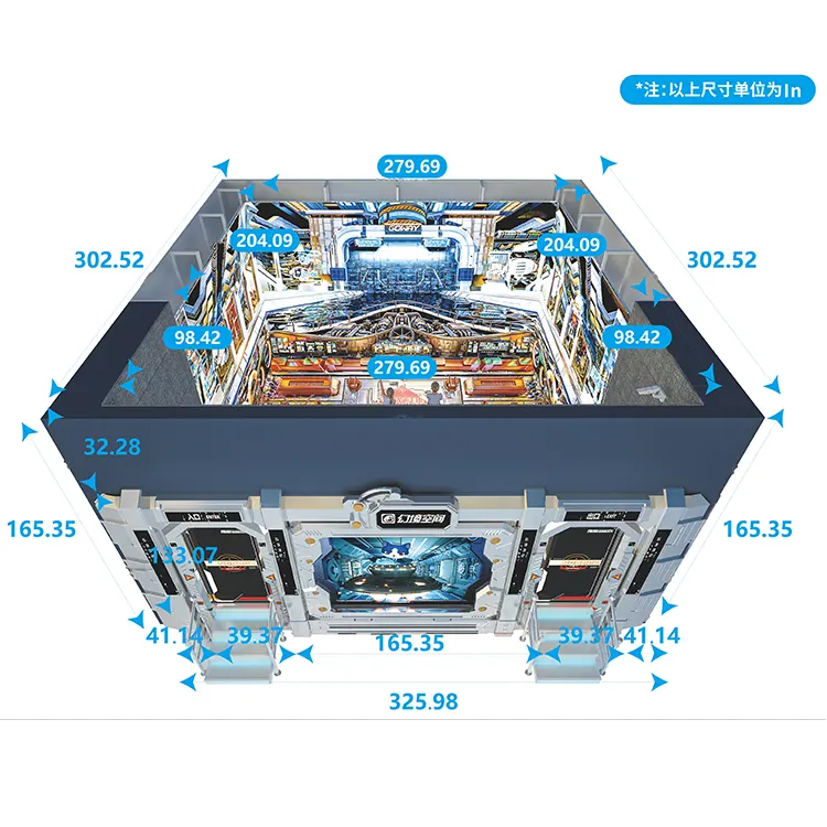 Fantasy Space 3D Digital Theme Park
