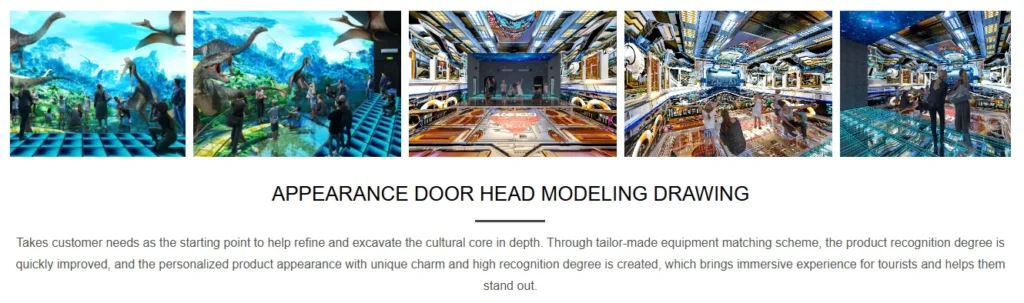 Fantasy Space 3D Digital Theme Park detail 3