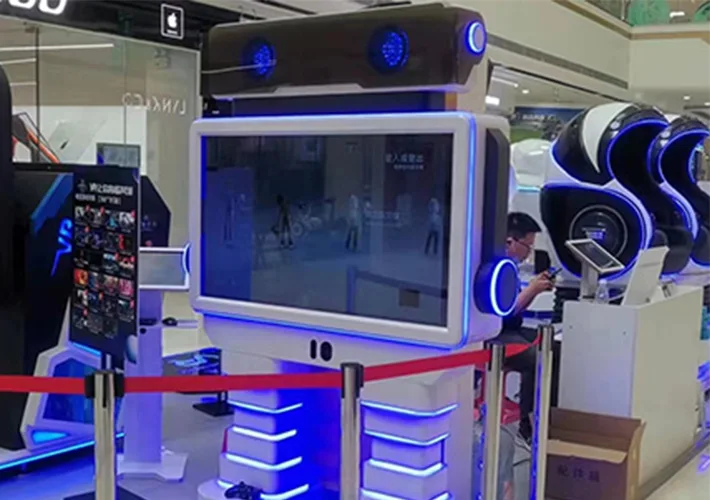 Compact VR entertainment installation