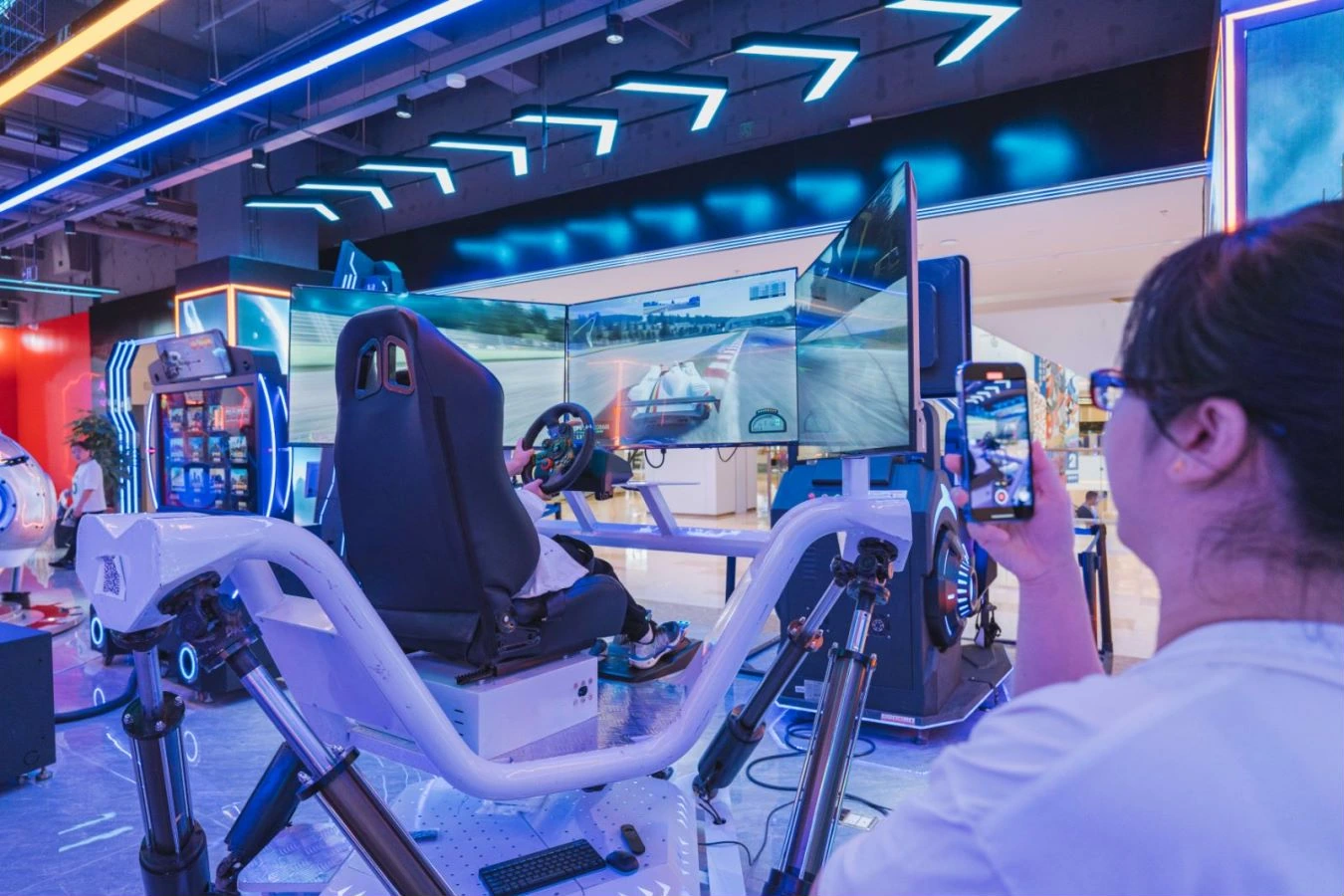 Fun Levao commercial VR project installation 1