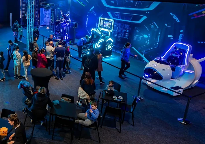 Fun Levao commercial VR project installation 2