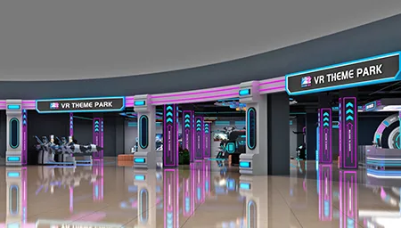 Commercial VR equipment installation view