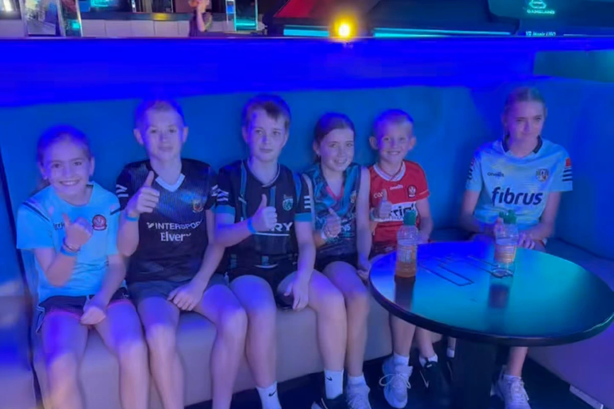 United Kingdom VR racing party club video still two