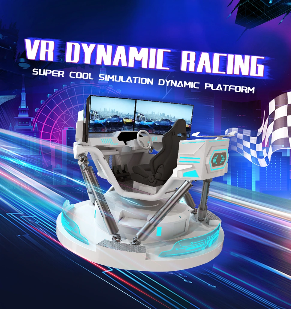 Three Screens Racing Car Simulator New Version detail 1