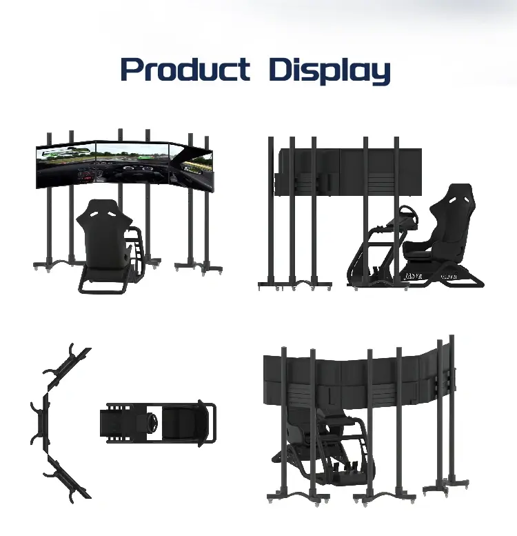 Three Screens Racing Simulator detail 2