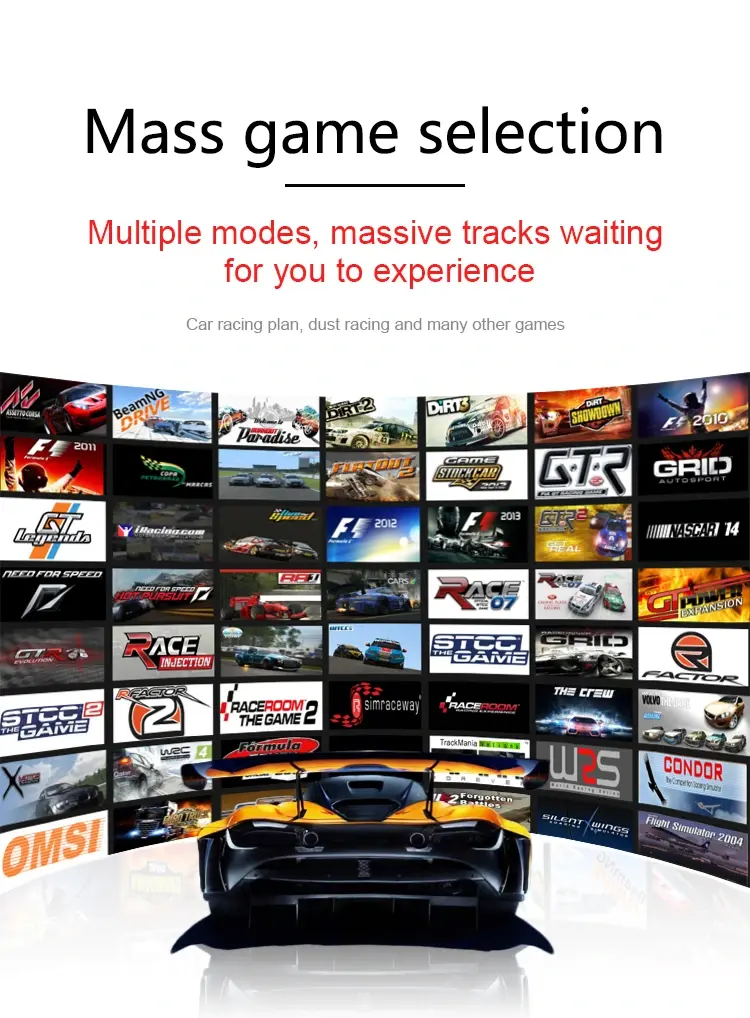 Three Screens Racing Simulator detail 4