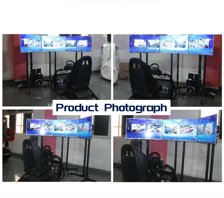 Three Screens Racing Simulator detail 5