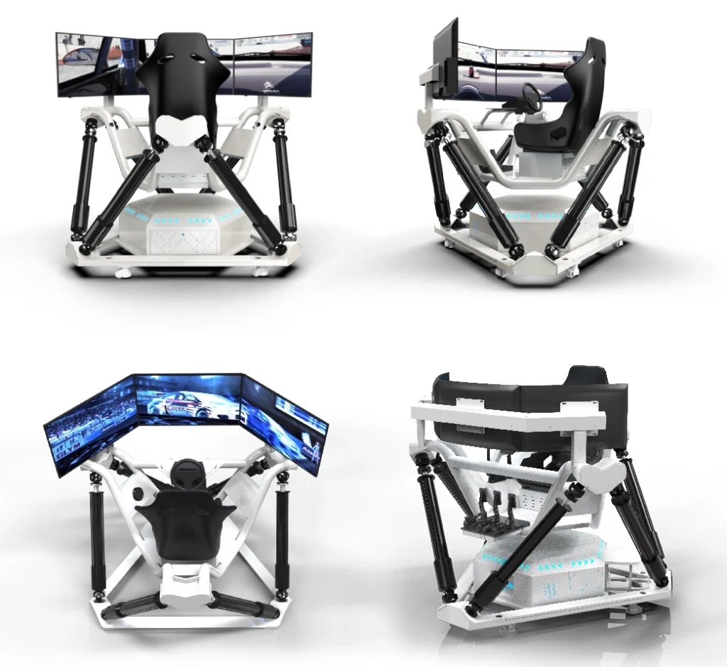 Three Screens VR Racing Simulator detail 7