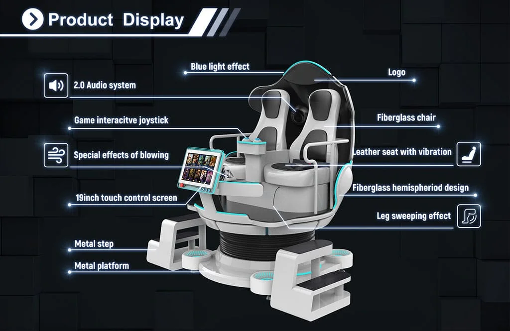 VR Battleship 9D Game Machine detail 2