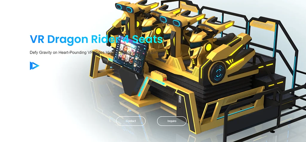 VR Dragon Rider 4 Seats detail 1