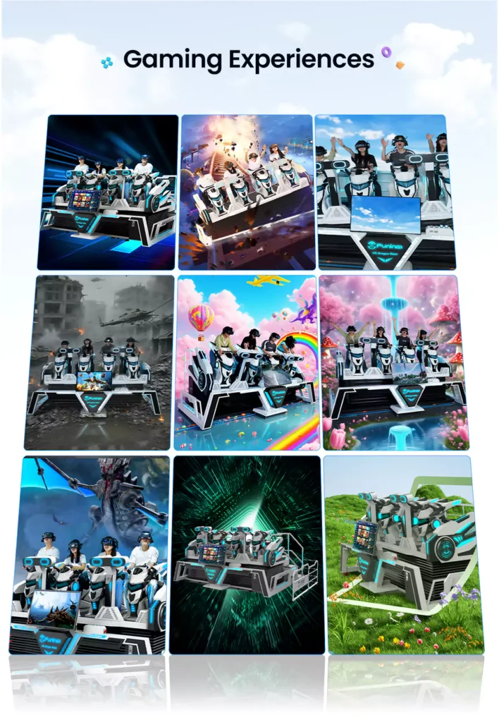 VR Dual Ride 9D Simulator detail 7