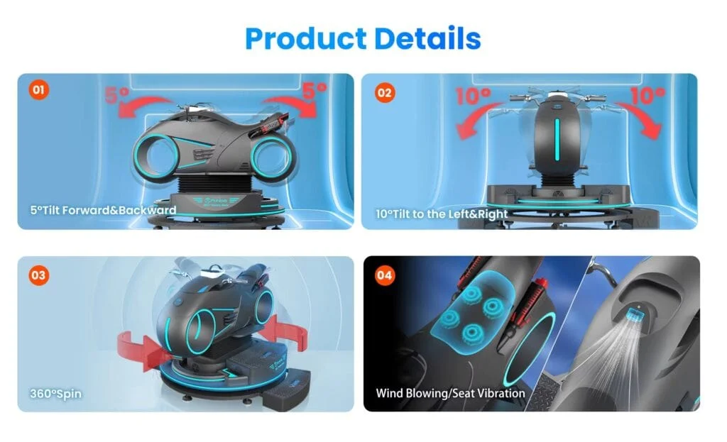 VR Motorbike Simulator detail 5