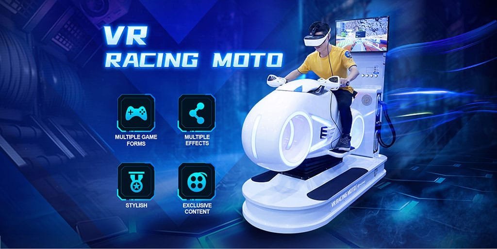 VR Racing Moto Simulator detail 1