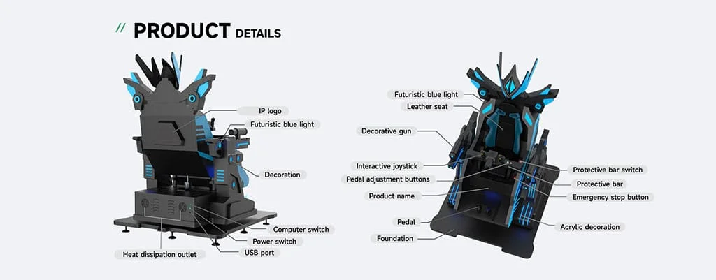 VR Shooting Mecha detail 3