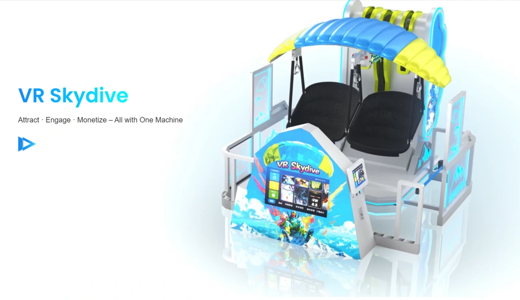 VR Skydive Simulator detail 1