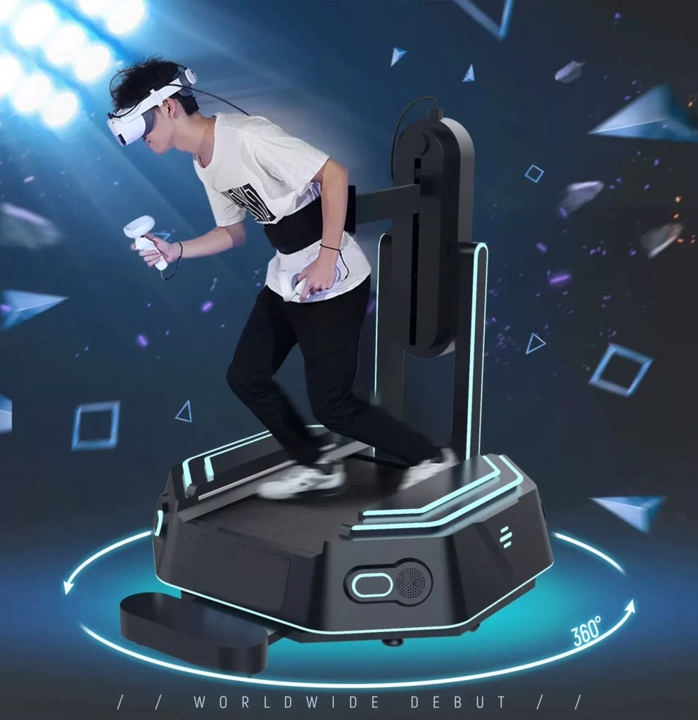 VR Treadmill Machine detail 1