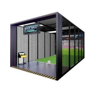 AR sport center interactive football game