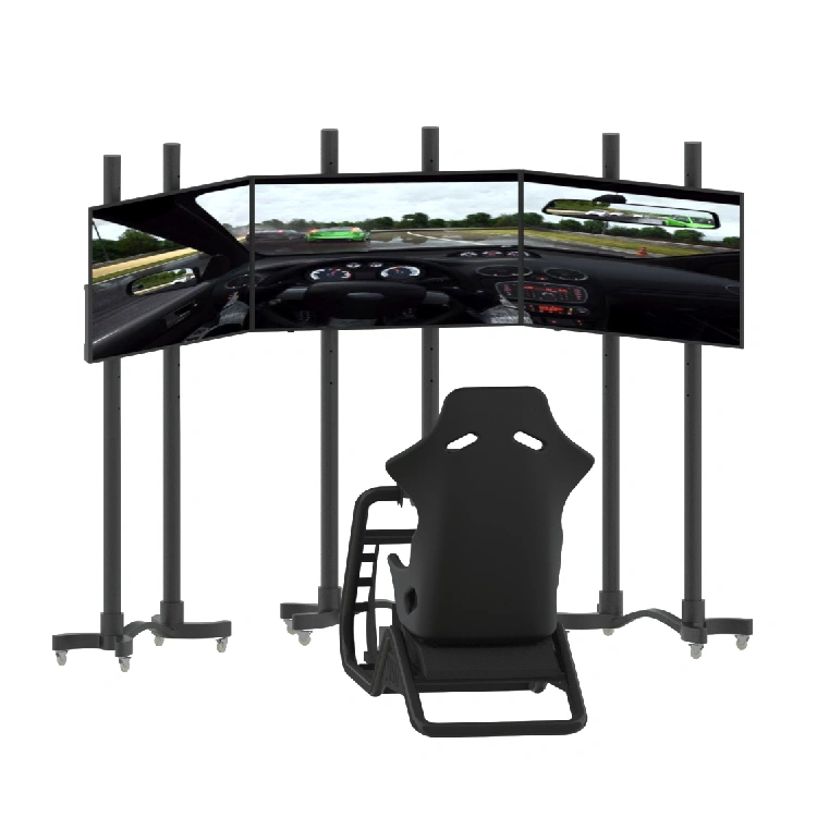 Three Screens Racing Simulator