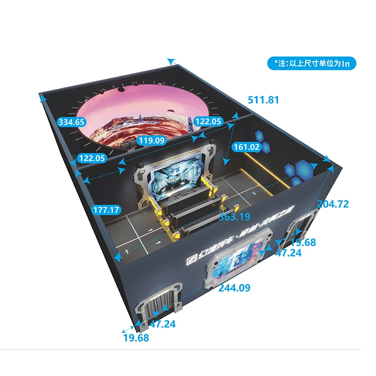 Fantasy Train Theater 3D Digital Theme Parks