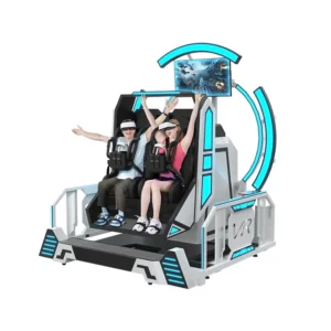 360 degree flight VR simulator with full rotation cabin for extreme VR rides
