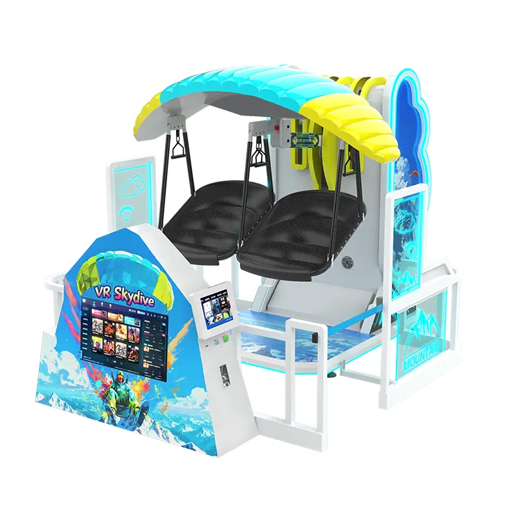 VR Skydive 9d virtual reality simulator with VR headset